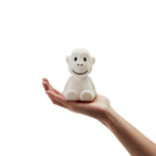 Mr Maria Monkey Lamp - Soft White Silicone Nightlight (15cm)_8574917