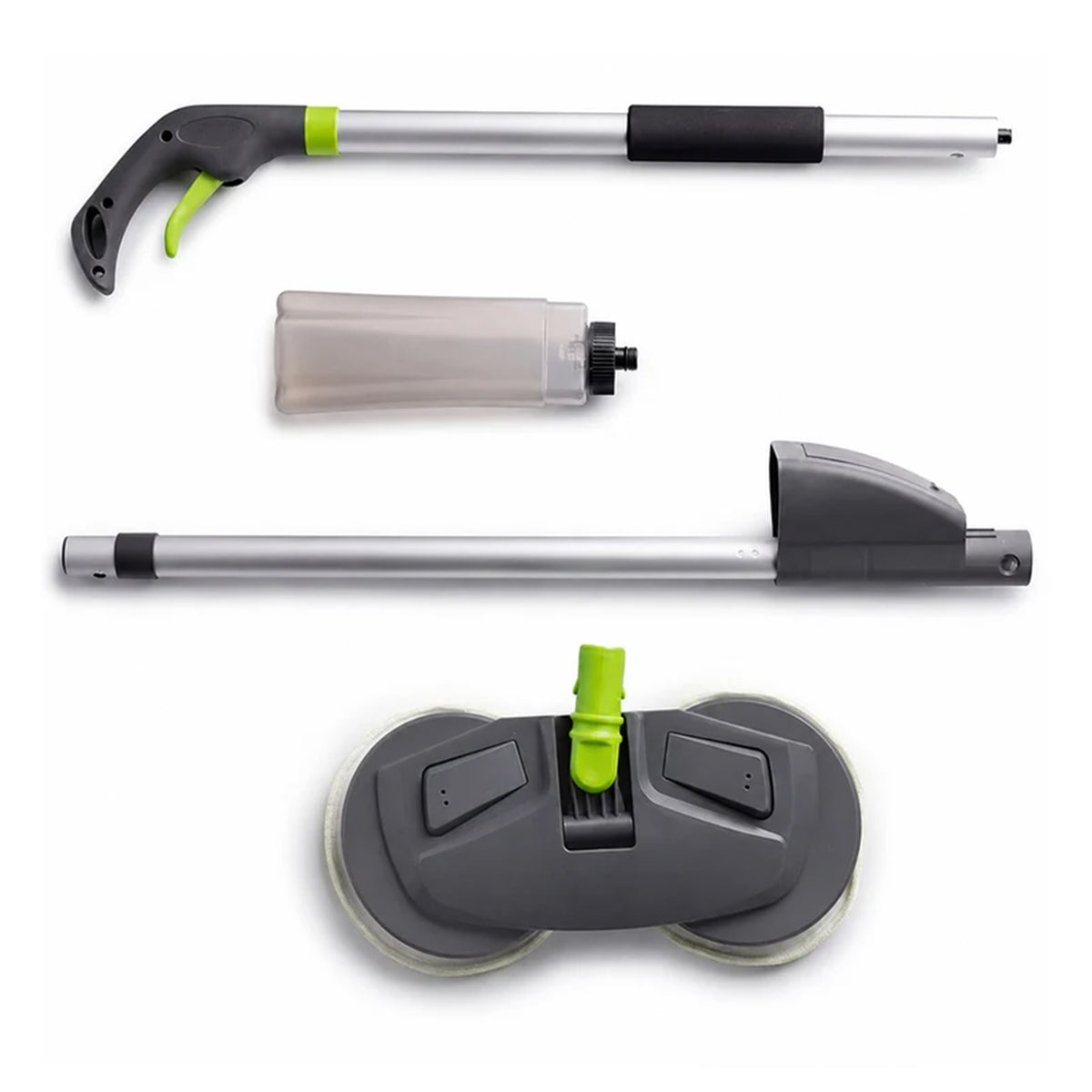Brand New - Shine Rotating Mop With Spray - Grey V32655757 5