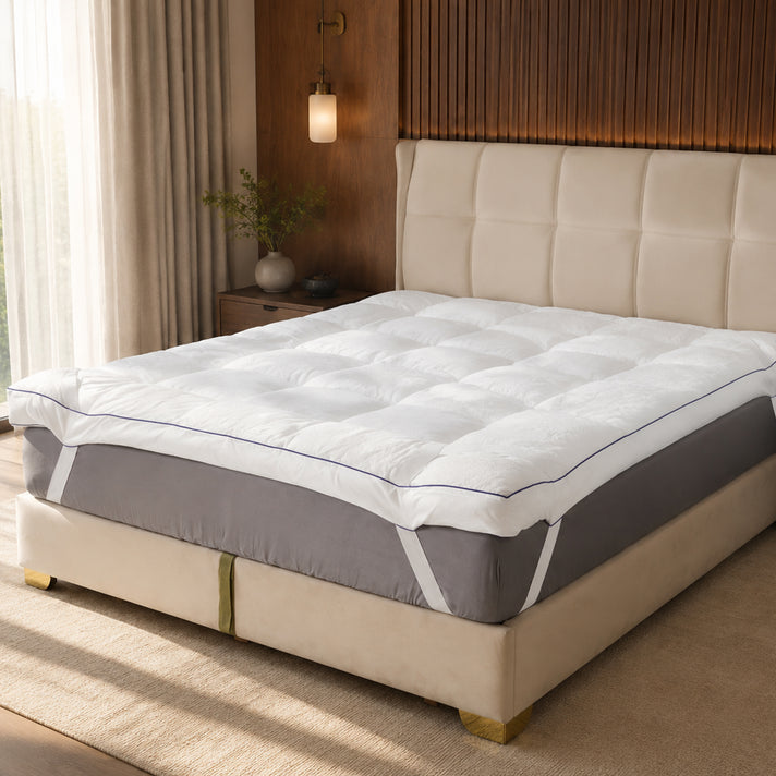 Bliss &amp; Beyond Patterned Mattress (Size 135x10 cm) - White 8575147 1