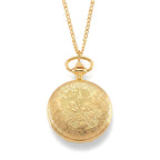 STRADA Limited Edition Blue Enamelled Carp Pocket Watch With Japanese Movement, Water Resistancy & 31 Inch Curb Chain_8576302_5