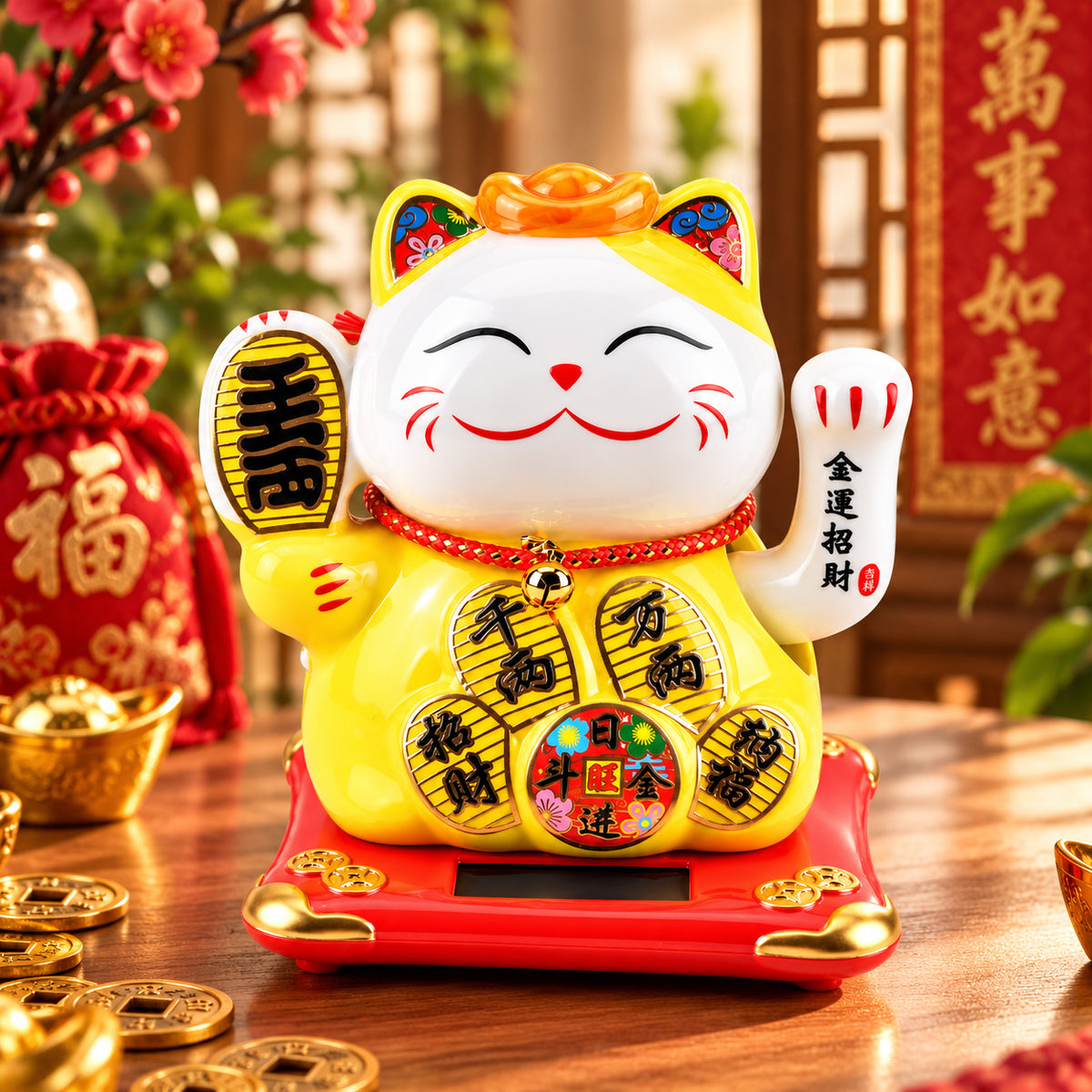 LIVMORE Showpiece (Size - One Size) - Yellow 8577152 1
