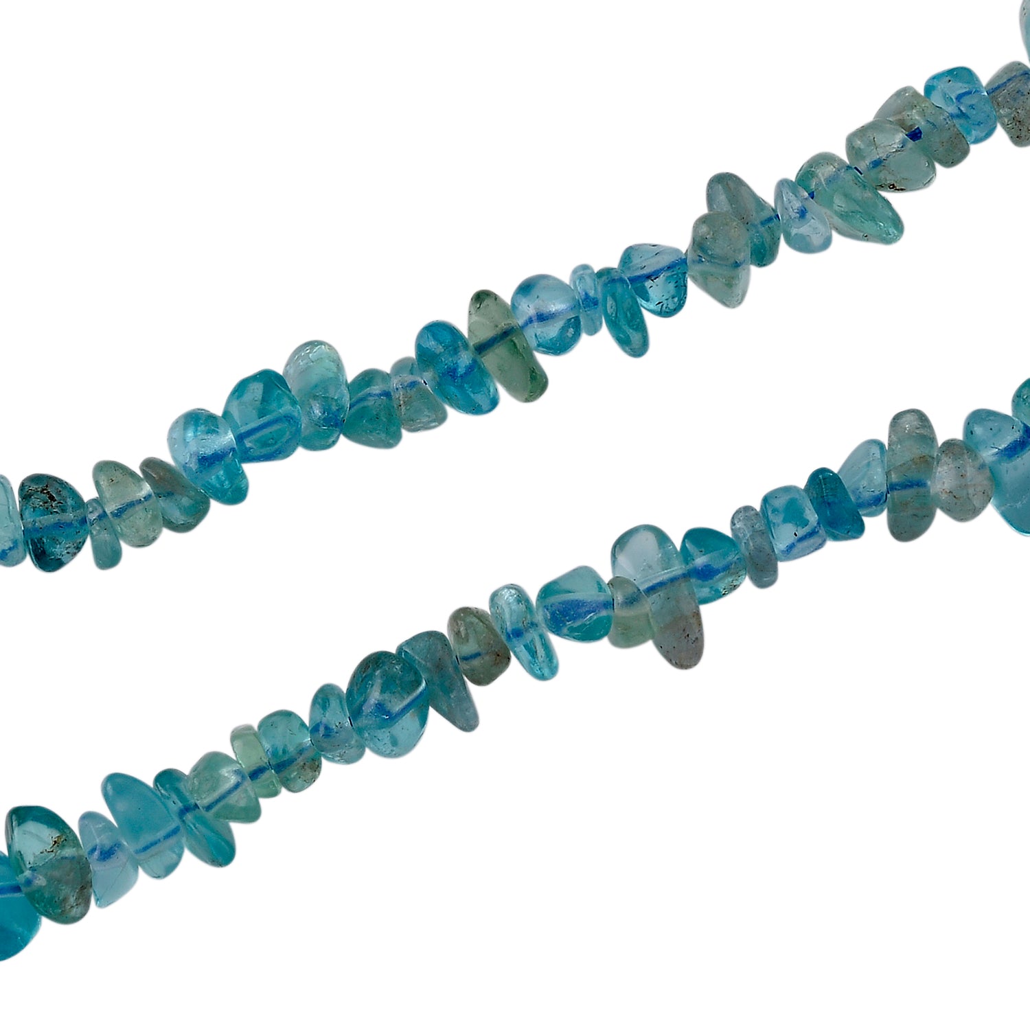 Apatite Adjustable  Necklace (Size - 18+2 Ext) 90.00 Ct. V32416809 4