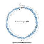 Aquamarine Adjustable Necklace (Size - 18+2 Ext) 90.00 Ct._8577166_4