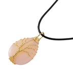 Opalite Tree of Life Adjustable Drop Necklace (Size - 17.5+2 Ext) 45.00 Ct._8577175_3