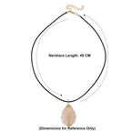 Opalite Tree of Life Adjustable Drop Necklace (Size - 17.5-2 Ext) 45.00 Ct.