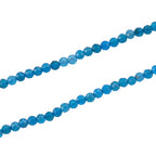 D'Joy - Apatite Beads Adjustable Necklace (Size - 18+2 Ext) in Rhodium Overlay Sterling Silver 28.00 Ct._8577188_3