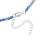 D'Joy Aquamarine Beads Necklace in Rhodium OverlaySterling Silver  28.000  Ct._8577197_4