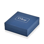 D'Joy Patterned Jewellery Box (Size 5x5x1 cm) - Blue_8577338_1