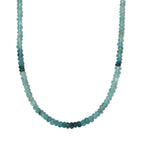 D'Joy - Grandidierite Necklace (Size - 18+2 Ext) in Rhodium Overlay Sterling Silver 58.00 Ct._8577362_3