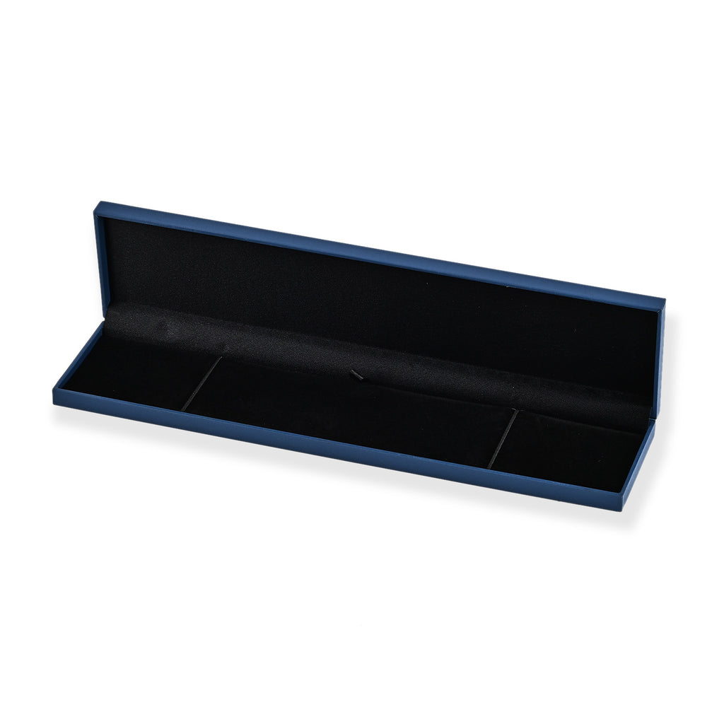 D'Joy Patterned Jewellery Box (Size 24x5x1 cm) - Blue_8578584
