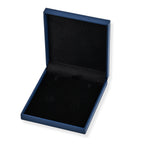 D'Joy Patterned Jewellery Box (Size 7x8x1 cm) - Blue_8578585