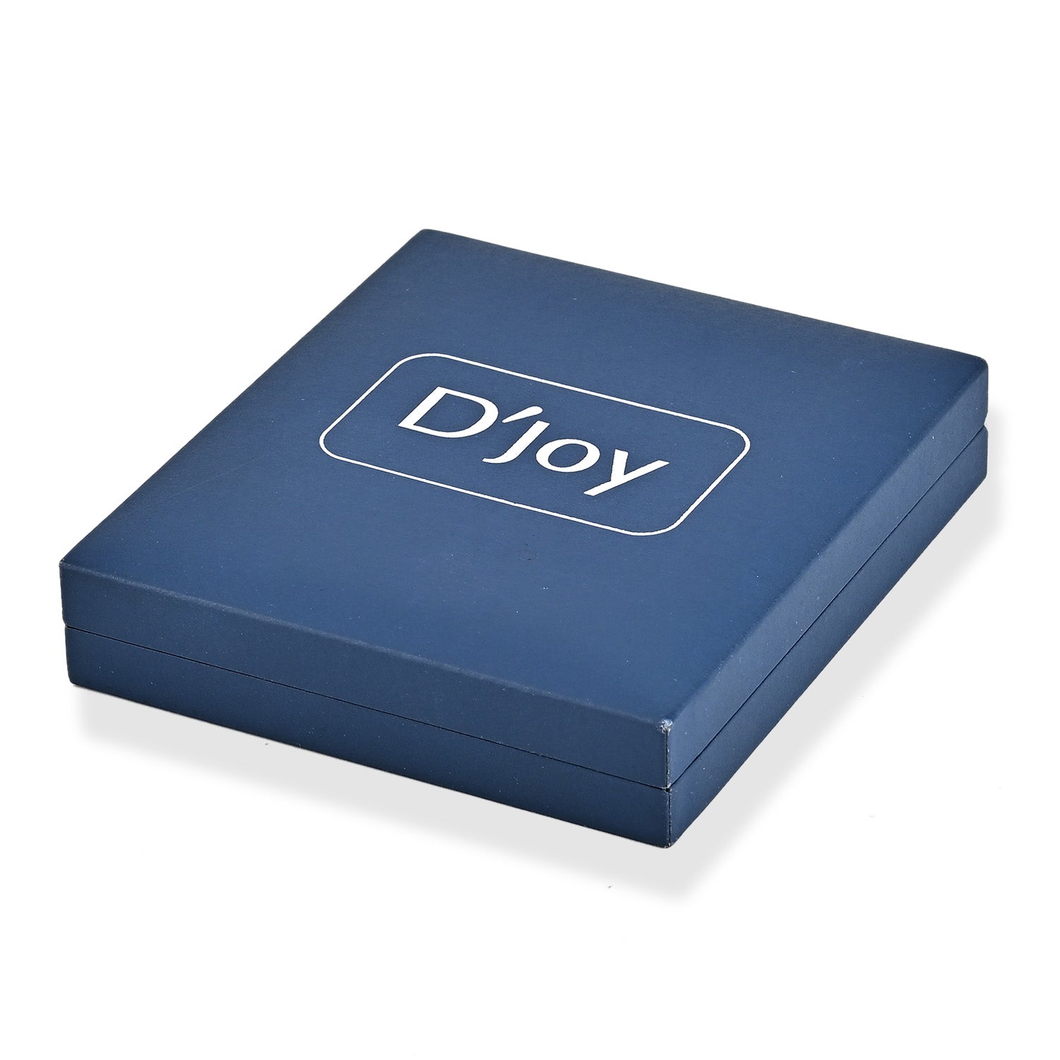 D'Joy Patterned Jewellery Box (Size 7x8x1 cm) - Blue 8578585 1