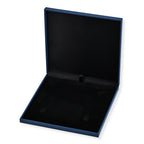 D'Joy Patterned Jewellery Box (Size 15x15x1 cm) - Blue_8578587