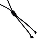 Very Rare Natural Boots Black Jadeite Adjustable Dragon Carved Necklace (Size - 28) 180.00 Ct._8578810_4