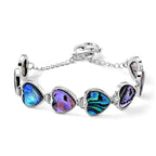 Abalone Shell Adjustable Beads Bracelet (Size - 7.5+1 Ext) with T-Bar Clasp 50.00 Ct._8578867
