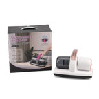 Wireless Handheld Uv Dust Mite Vacuum Cleaner - 8000Pa Strong Suction, 50W High-Power Motor, Rechargeable 1500Mah Battery With USB Charging - White_8579249