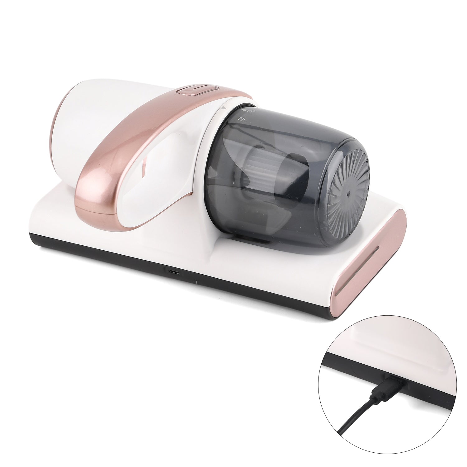 BLACK FRIDAY DOORBUSTER - Livmore Cordless UV Sterilisation Vacuum Cleaner With HEPA Filter - Strong Suction, 50W High-Power Motor- Ideal for beds, sofas, pillows, and upholstery- Grey 8579249 4