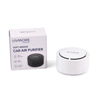 Livmore Mini Portable ABS Air Purifier, Ideal for home, office, car or travel use,  Helps reduce dust, odours, and air impurities  - White_8579284_7