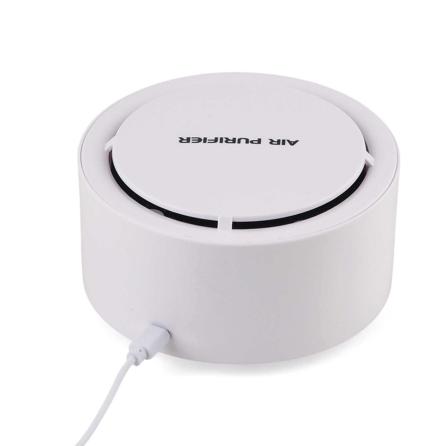 Livmore Mini Portable ABS Air Purifier, Ideal for home, office, car or travel use,  Helps reduce dust, odours, and air impurities  - White V32520374 0