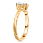 Luxuriant - SGL Certified Lab Grown Diamond (SI/G-H) Toi-et-Moi Ring in 18K Vermeil Yellow Gold Plated Sterling Silver 1.00 Ct._8579769_3