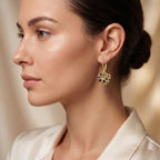 Multi-Colour Cubic Zirconia Heart Earring with Lever Back
