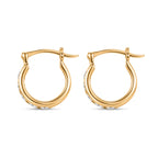 Luxuriant - Lab Grown Diamond (SI/G-H) Hoop Earring in 18K Vermeil Yellow Gold Plated Sterling Silver 1.68 Ct._8580775_3