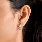 Luxuriant - Lab Grown Diamond (SI/G-H) Hoop Earring in Rhodium Overlay Sterling Silver 1.68 Ct._8580776_1