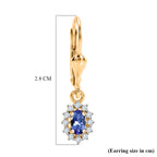 D'Joy Tanzanite, White Zircon Living Creature Earring in 18K YG VermeilSterling Silver  0.750  Ct._8581148_4