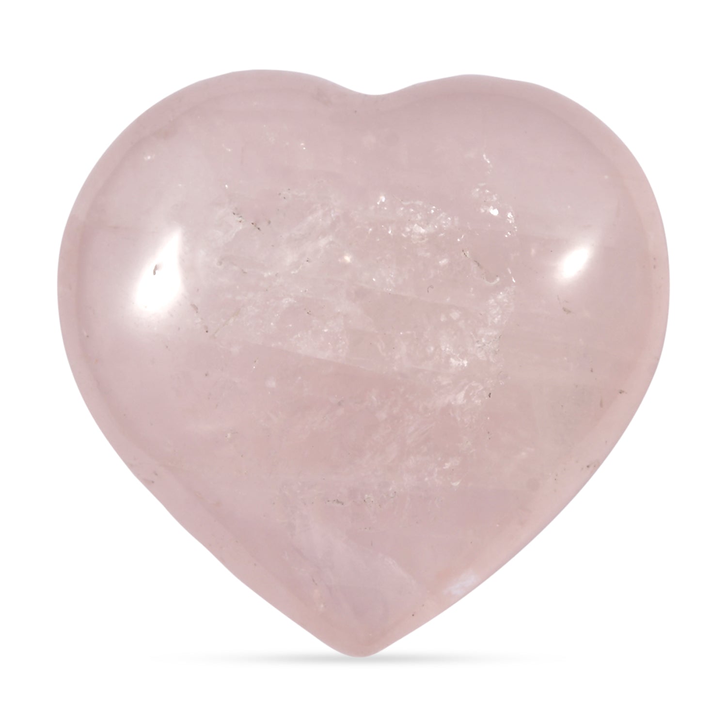 Rose Quartz Heart Gemstone 122.00 Ct. V32518538 0
