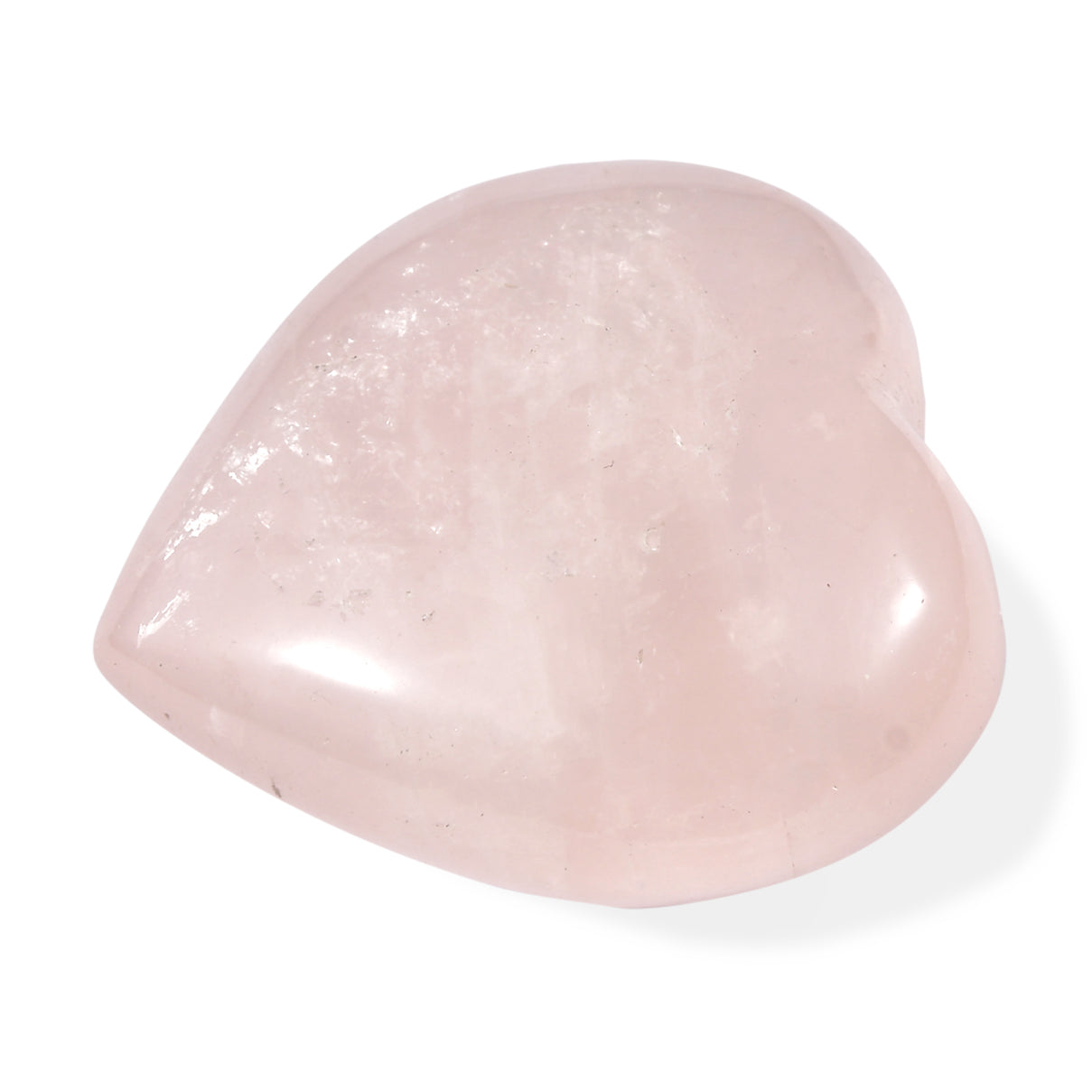 Rose Quartz Heart Gemstone 122.00 Ct. V32518538 2