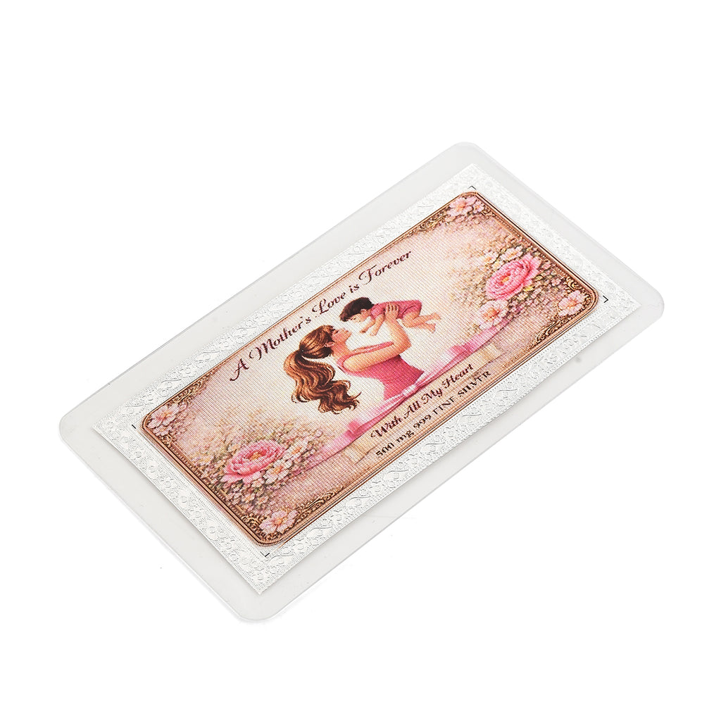 Sterling Silver (99.9% Purity) Happy Mothers Day Decorative Floral Design Collectible_8586119_6