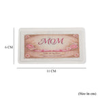 Sterling Silver (99.9% Purity) Happy Mothers Day Decorative Floral Design Bar_8586120_8