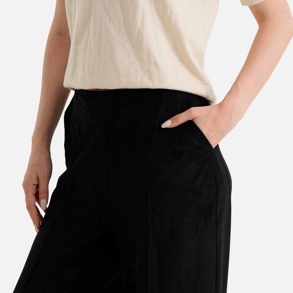 La Marey Patterned Jean and Pant/Trouser (Size - 12) - Black_8586624_4