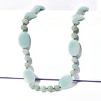 One Time Deal-Amazonite Necklace (Size - 20+2 Ext) 145.00 Ct._8587071