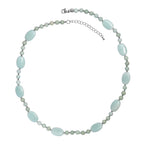 One Time Deal-Amazonite Necklace (Size - 20+2 Ext) 145.00 Ct._8587071_4