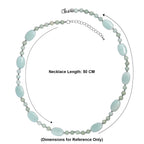 One Time Deal-Amazonite Necklace (Size - 20+2 Ext) 145.00 Ct._8587071_6