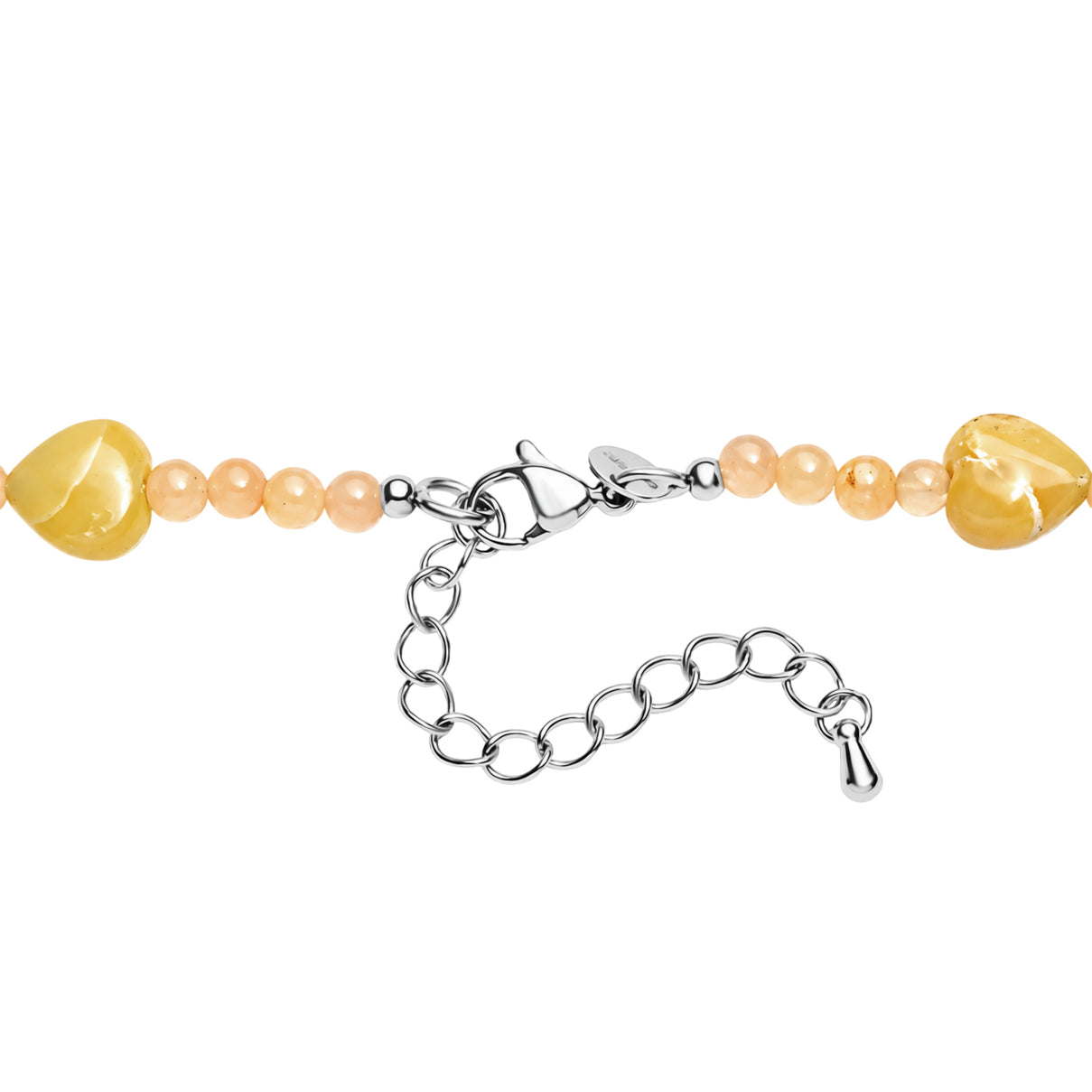 EverTrue - Yellow Aventurine &amp; Yellow Opal Beads Necklace (Size - 18+2 Ext) 155.00 Ct. V32513391 5