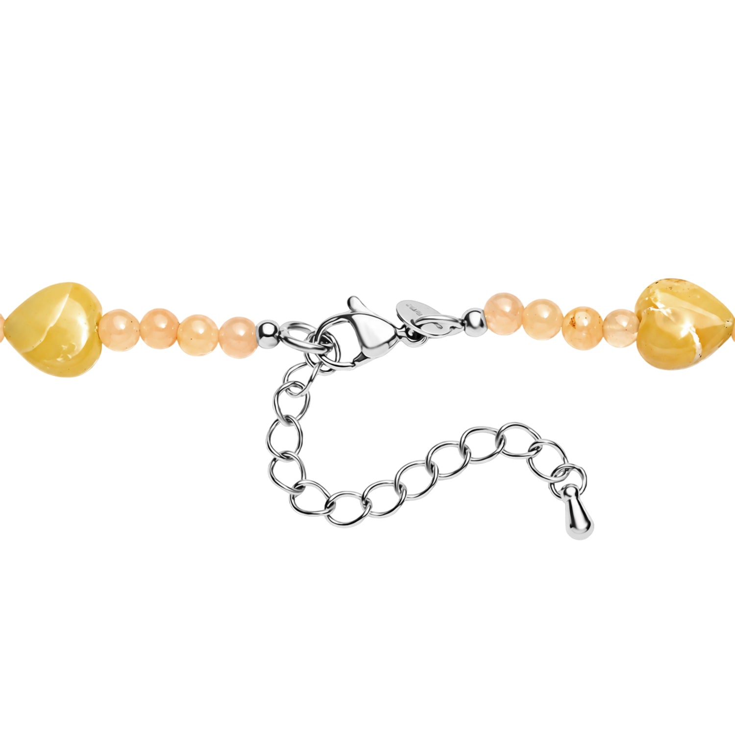 EverTrue - Yellow Aventurine &amp; Yellow Opal Beads Necklace (Size - 18+2 Ext) 155.00 Ct. V32513391 5