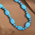 Magnesite Beads Necklace (Size - 20+2 Ext) 288.00 Ct._8587078_2