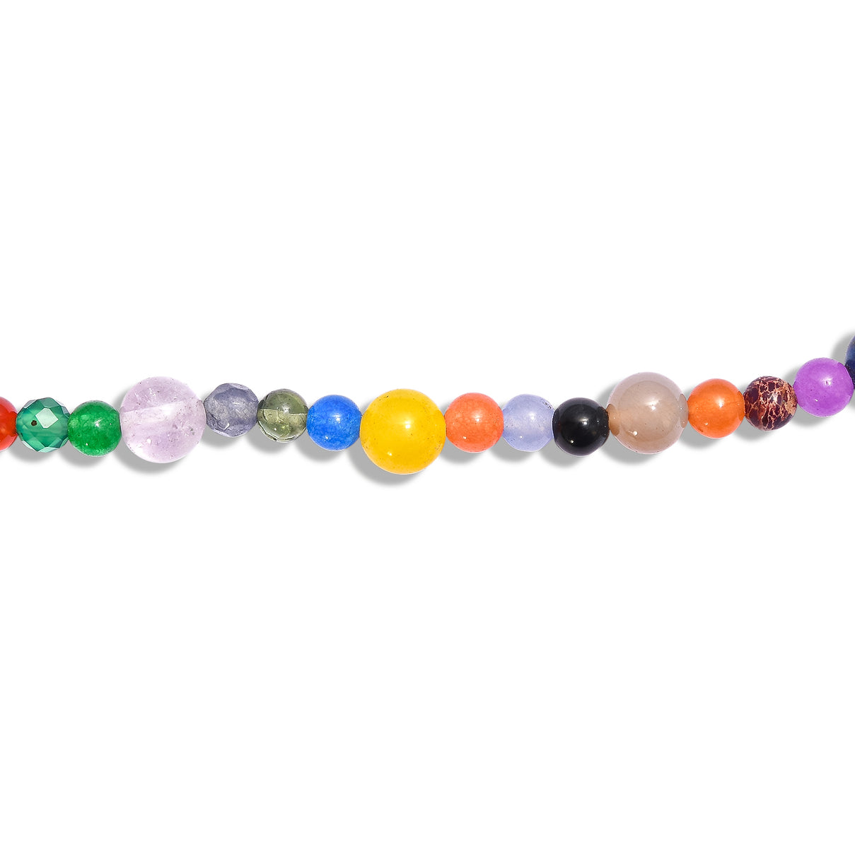 Multi Gemstones Necklace (Size - 50) 230.00 Ct. 8587167 5