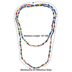 Multi Gemstones Necklace (Size - 50) 230.00 Ct._8587167_6