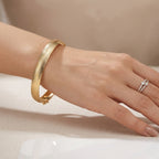 Luxoro - 9K Yellow Gold Bangle (Size - 7.5), Gold Wt. 5.66 Gms_8588271_1