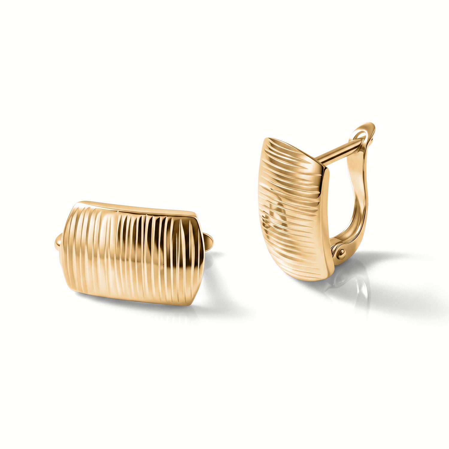 9K Yellow Gold Hoop Earring 8588299 0
