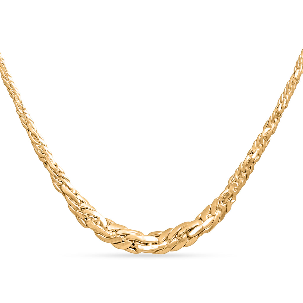 Maestro Collection - 9K Yellow Gold Necklace (Size - 20) Gold Wt 6.40gms_8588631