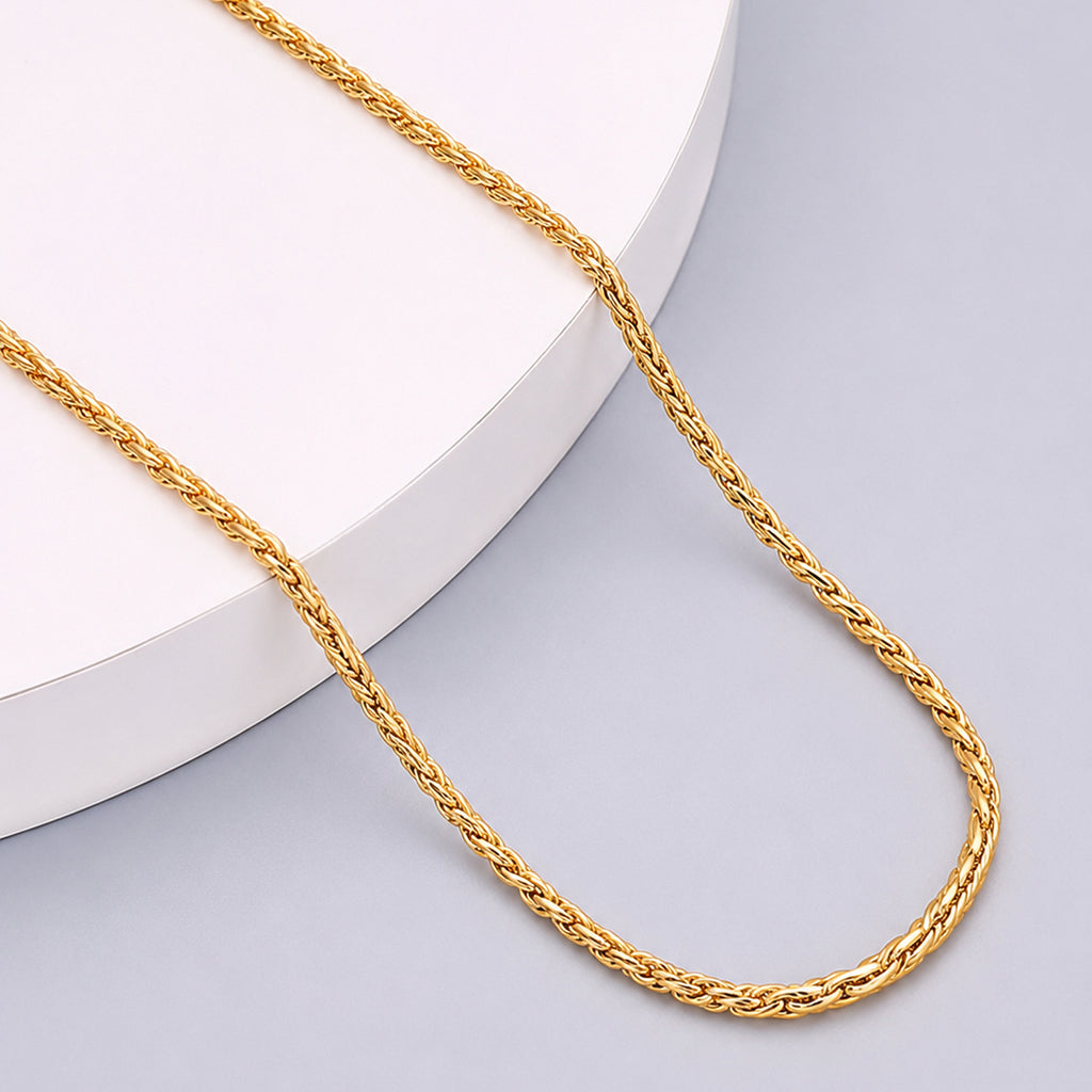 Maestro Collection - 9K Yellow Gold Necklace (Size - 20) Gold Wt 6.40gms_8588631_4