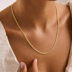 Maestro Collection - 9K Yellow Gold Necklace (Size - 20) Gold Wt 6.40gms_8588631_5