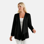 La Marey Patterned Cardigan (Size - XL) - Black_8590145_3
