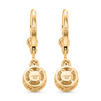 Luxuriant - Lab Grown Diamond (SI/G-H) Solitaire Lever Back Earring in 18K Vermeil Yellow Gold Plated Sterling Silver 1.00 Ct._8590257_4