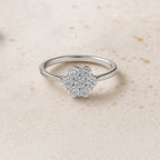 Luxuriant - SGL Certified Lab Grown Diamond (SI/G-H) Pressure Set Ring in Rhodium Overlay Sterling Silver 2.00 Ct._8590671_2