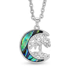 Abalone Shell Adjustable Tree of Life Necklace (Size - 20-2 Ext)